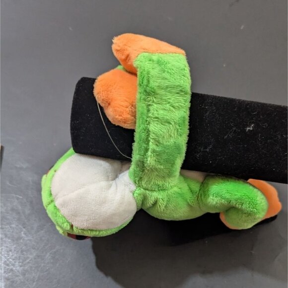 Wild Republic Frog Plush Wrist Hugger Stuffed Toy 8" Red Eyes orange green - Picture 3 of 7